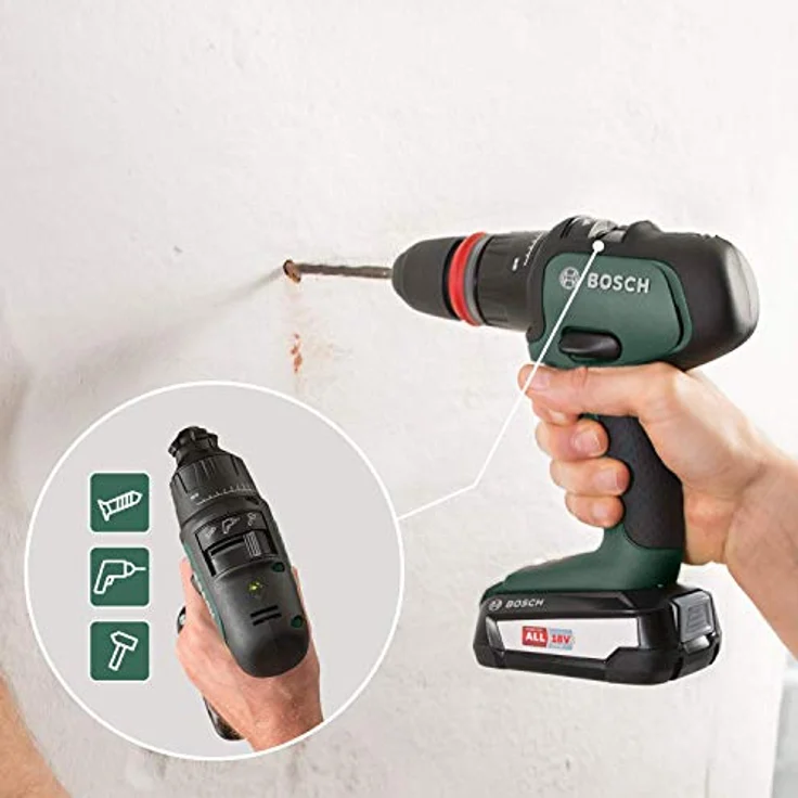 Bosch Akku Schlagbohrmaschine AdvancedImpact 18 (ohne Akku, 18 Volt System, im Karton) – Bild 3