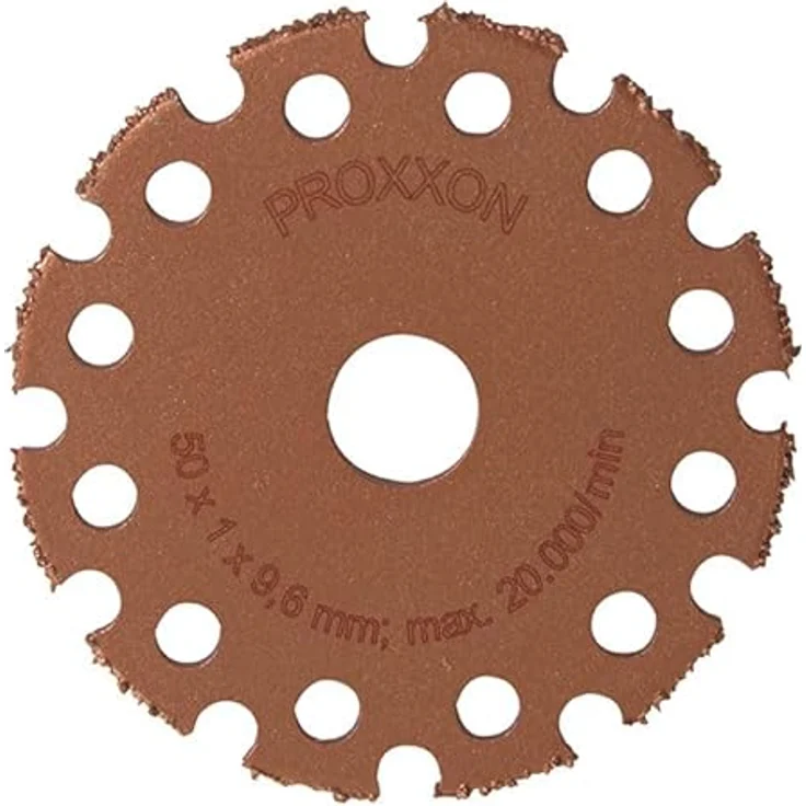 Proxxon Wolfram-Karbid-Trennscheibe (ø 50 mm, zum Trennen von Holz + Fugenmörtel, 1 Stück) 28556 – Bild 2