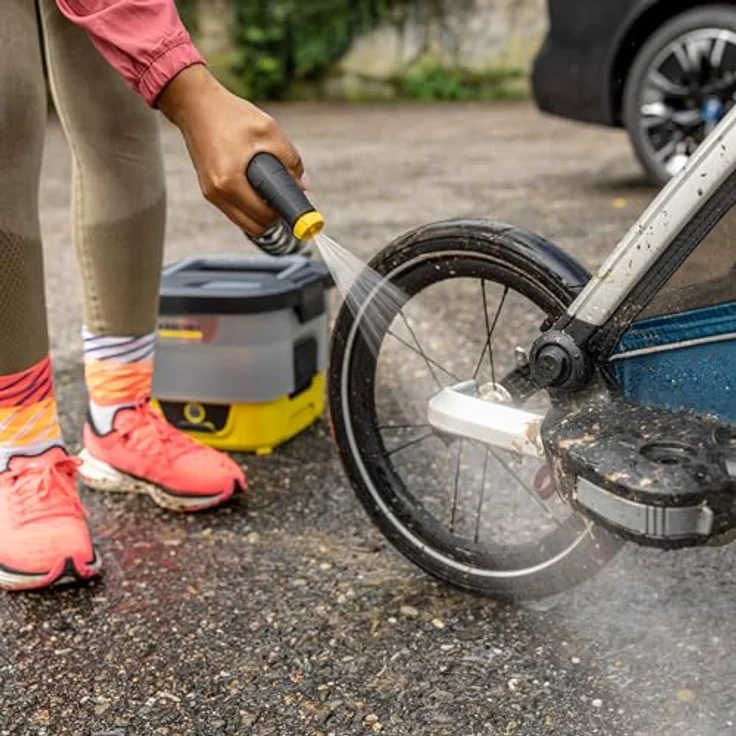 Kärcher Mobile Outdoor Cleaner OC 4, Hochdruckreiniger mit integriertem Lithium-Ionen-Akku und 8 Liter Wassertank – Bild 9