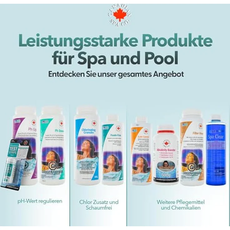 Canadian Spa GmbH Whirlpoolsitz Wassergefuelltes Sitzpolster, variable Sitzerhöhung 8 bis 13 cm, wasserdicht und robust – Bild 7