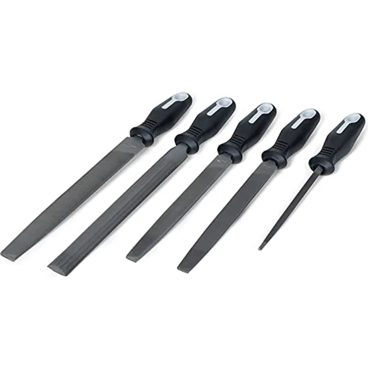 Crescent Nicholson 22040HNNN Allzweck-Dateiset mit Ergonomischen Griffen, 5 Stücke