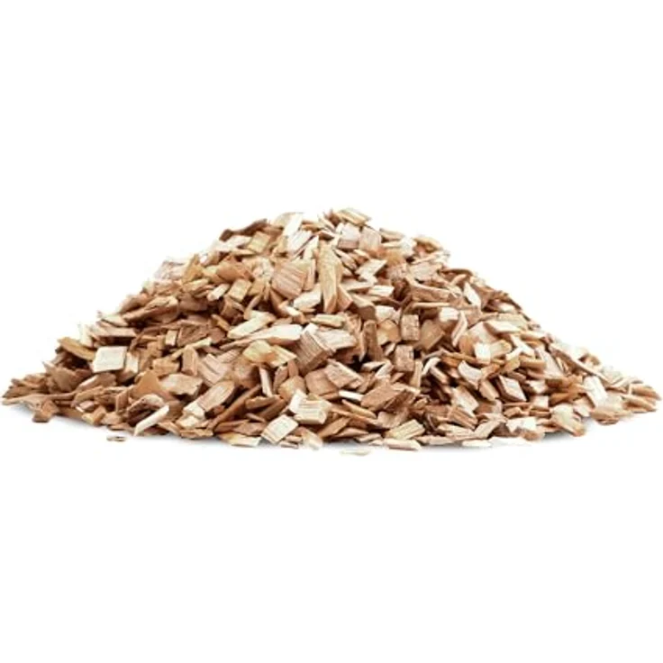 GALAMIO Holzhackschnitzel Pinus Sylvestris, Grob 5-60mm, 60l Sack für Garten und Hochbeet, natürliche Bodenabdeckung, wasserregulierend, langlebig – Bild 4