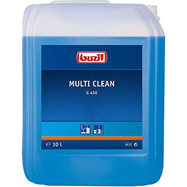 Allzweckreiniger, Universalreiniger, Aktivreiniger Multi-Clean G430, blau, 10l Kanister – Bild 1