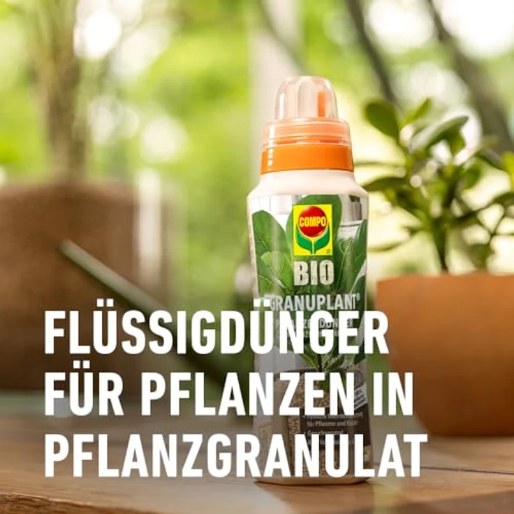 Compo Bio GRANUPLANT Pflanzendünger - Bio-Flüssigdünger für Pflanzen in Semi- und Hydrokultur - 500 ml – Bild 4
