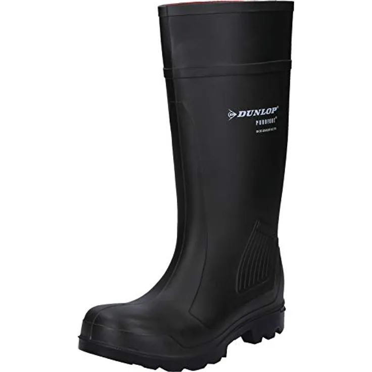 Dunlop® Sicherheitsstiefel Purofort S5, mit Stahlkappe und Durchtrittschutz, rutschhemmend, temperaturisolierend bis -20 °C, ideal für Landwirtschaft
