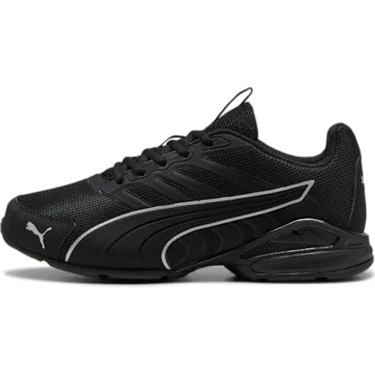 PUMA Unisex Electro Sneaker 312964 01, Schwarz Metallic, Schuhgröße 44.5 EU, optimale Dämpfung und Unterstützung für Training und Alltag