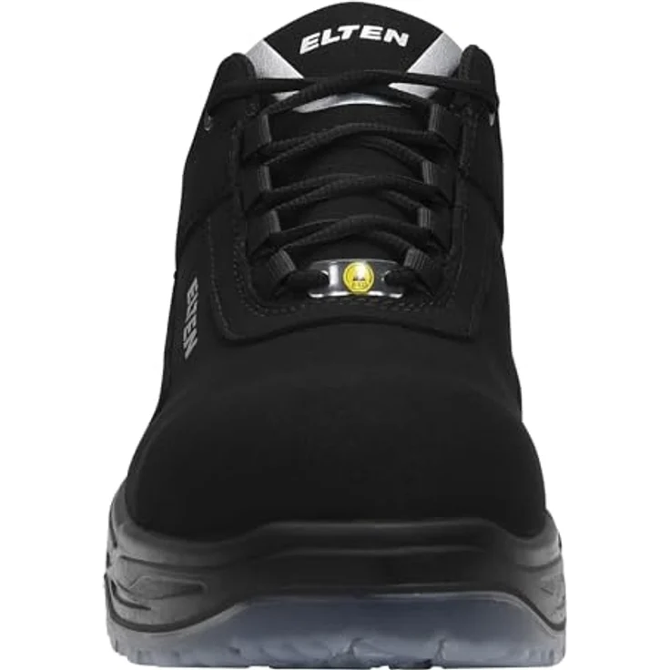 ELTEN® Herren S2 Sicherheitsschuhe "MILOW LOW ESD", rutschfest, antistatisch, schwarz, Größe 41 – Bild 5