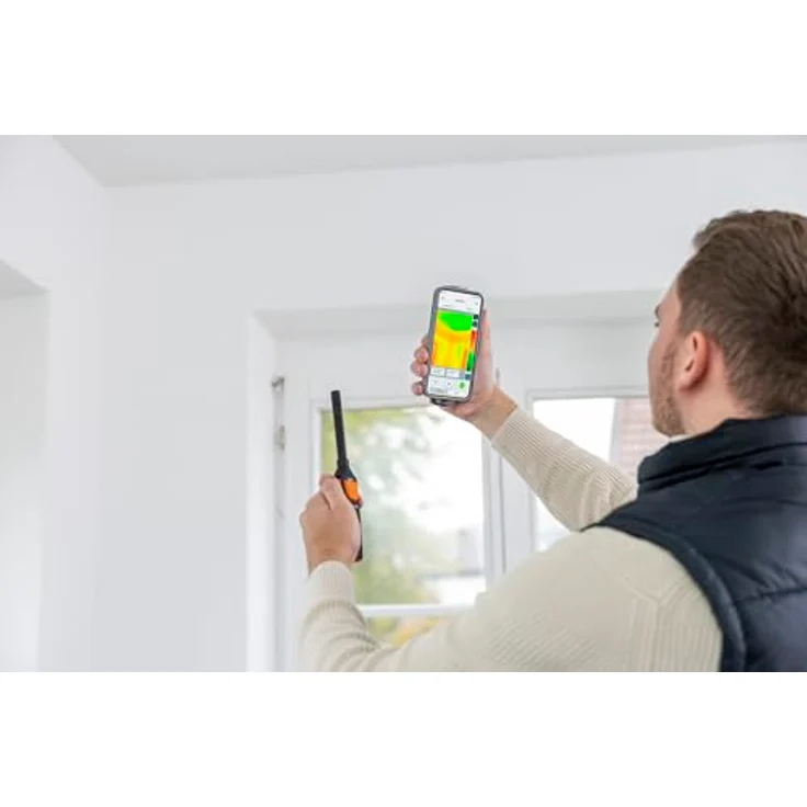 Testo 860i Schimmel-Set, Luftfeuchtemessgerät mit Wärmebildkamera und Hygrometer, 0% rF - 100% rF, inklusive Transporttasche – Bild 9