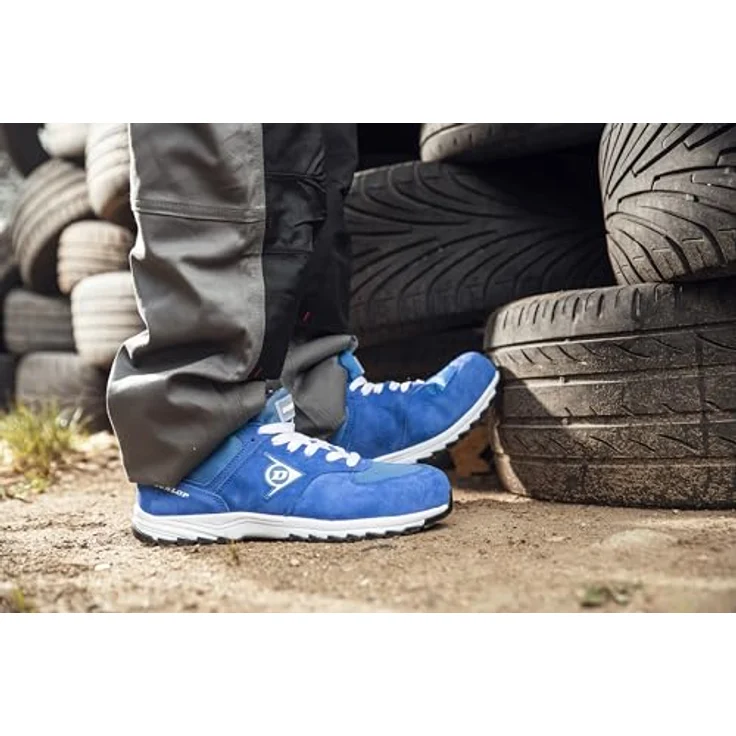 Dunlop Flying Arrow, Sicherheitsschuh S3 mit atmungsaktiven Materialien, blau, Größe 42 – Bild 3