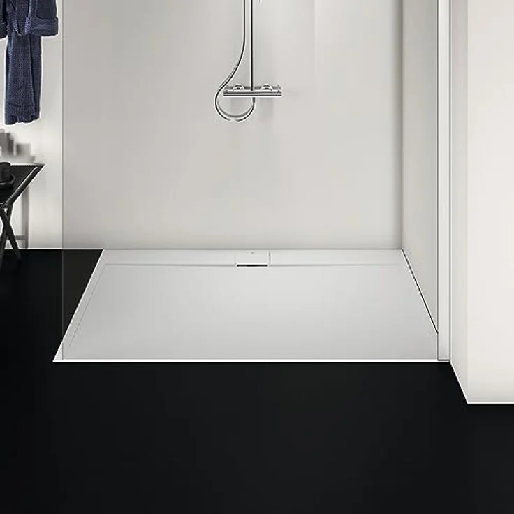 Ideal Standard, Duschwanne, Ultra Flat S i.life Rechteck-Brausewanne, 1600x1000x30mm, Carraraweiß – Bild 5