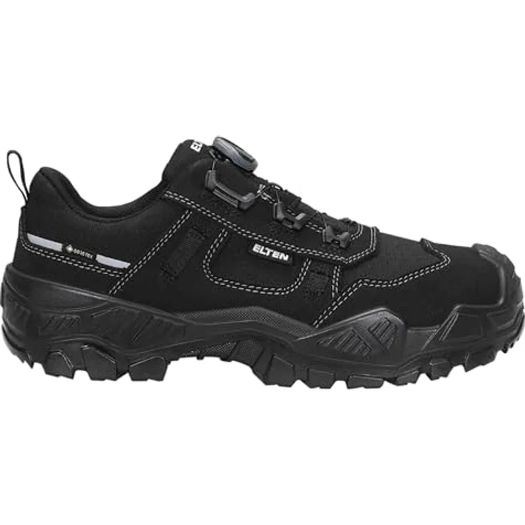 ELTEN Sicherheitshalbschuh MIKE BOA® GTX black, Low ESD S3S CI, Gr. 45, wasserdicht, GORE-TEX, PU/PU Sohle – Bild 6