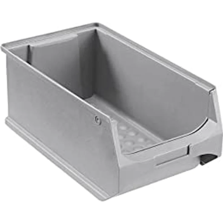 PROREGAL SuperSparSet 18x Graue Sichtlagerbox 4.0 | Robustes Polypropylen, 7,2 Liter, Stapelbar und Temperaturbeständig – Bild 2