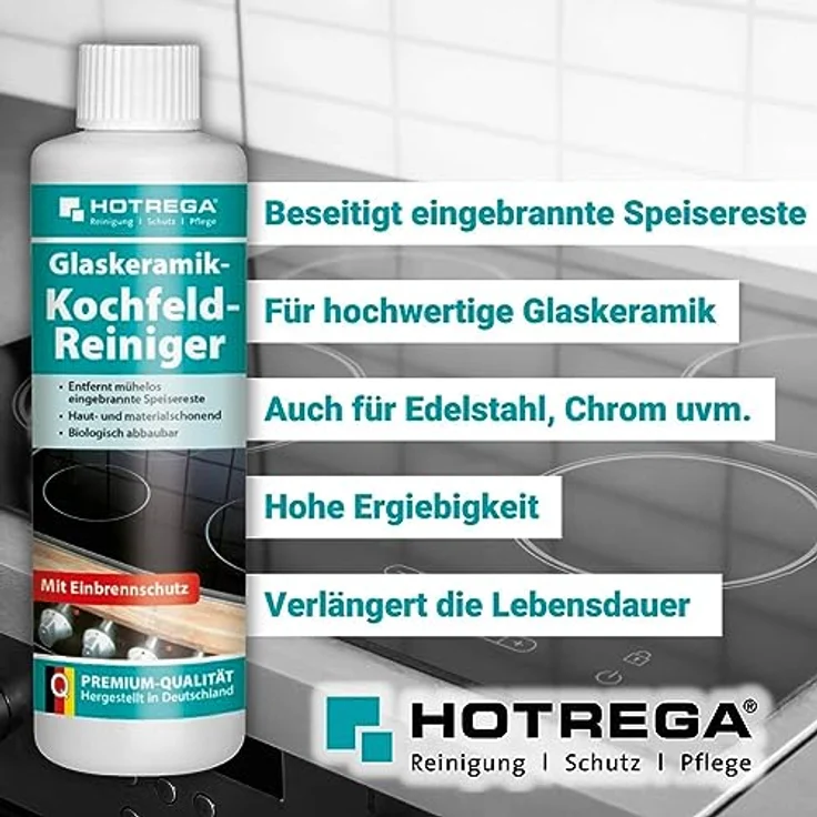 HOTREGA Glaskeramik-Kochfeld-Reiniger 250 ml – Bild 7
