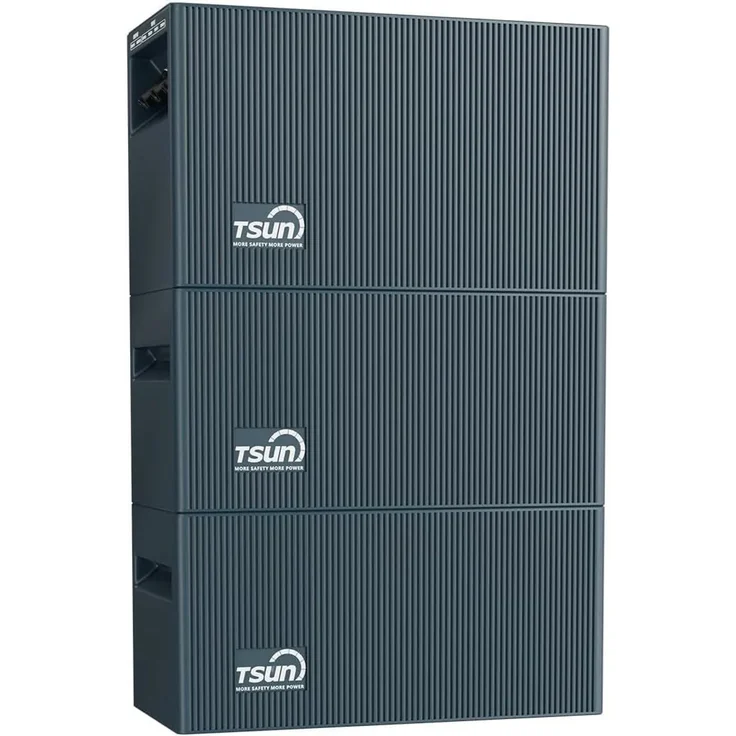 TSUN DCU2000Lite, Balkonkraftwerk Speicher 6 kWh mit 2 Erweiterungsakkus, 2400 W Dual MPPT, IP65, App-Steuerung