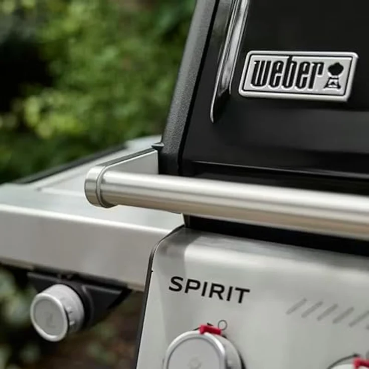 Weber Spirit EX-435 Gasgrill, Schwarz, Smart-Technologie mit integriertem iGrill-Thermometer und 4 Brennern – Bild 4