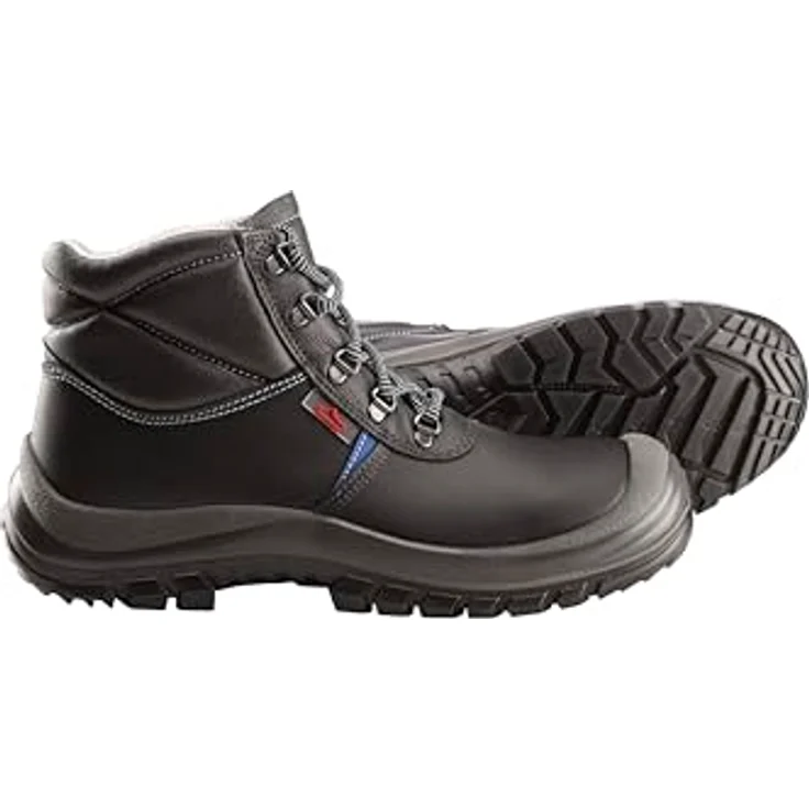 Remisberg Thurgau High S3 Sicherheitsschuh, rindleder, schwarz, Größe 48 mit rutschsicherer Active Grip®-Technologie und Kevlar®-Nähten – Bild 5
