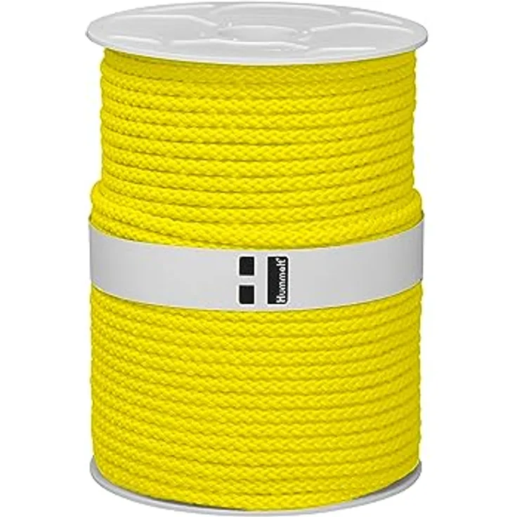 Hummelt Rope Universalseil Polypropylenseil 8mm 50m gelb auf Rolle