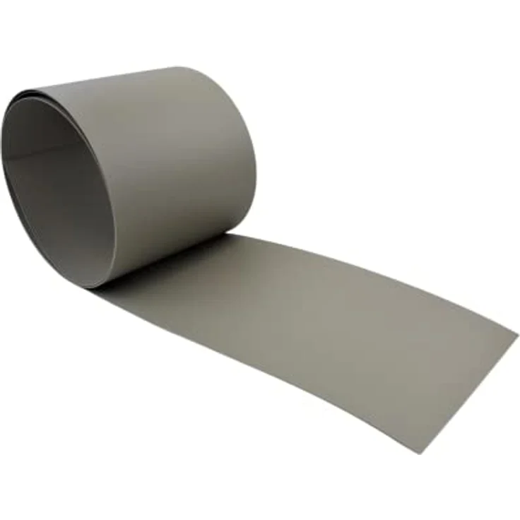 Gartenwelt Riegelsberger PREMIUM PP Sichtschutzstreifen für Doppelstabmatten Farbe Steingrau RAL 7030 Sichtschutz Streifen Zaun 2535 x 190 x 1,35 mm 1 Stück – Bild 1
