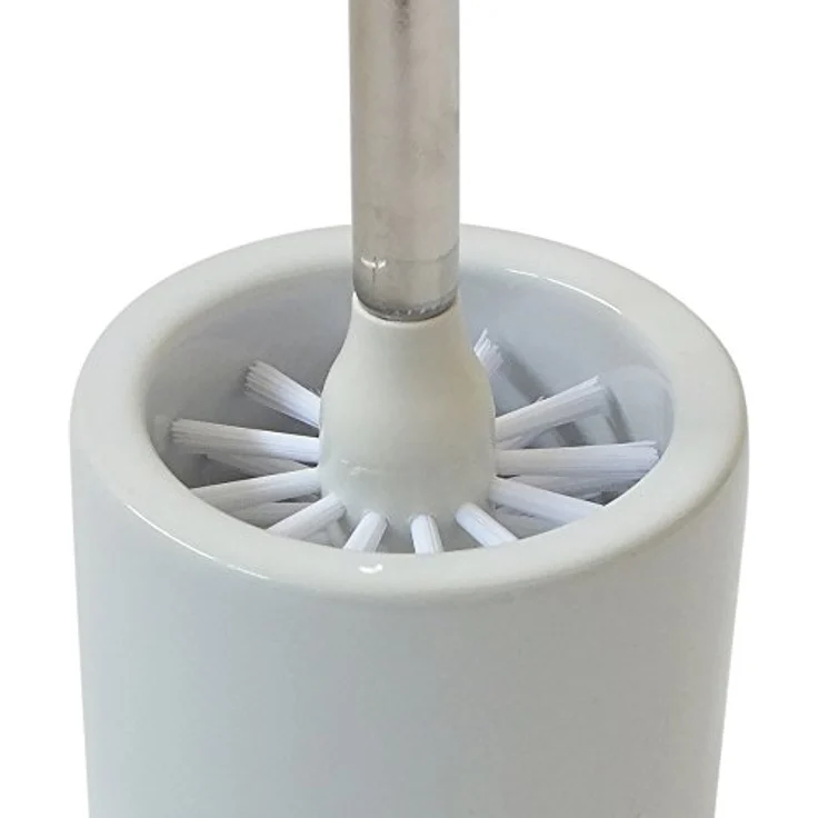 Kela 20503, WC-Garnitur Isabella, Keramik, H 46 cm / ∅ 10,5 cm, Weiß – Bild 2
