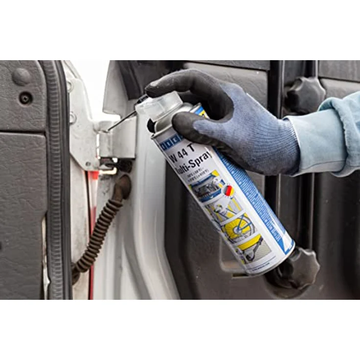 WEICON W 44 T Multi-Spray 200 ml | Multifunktionsöl | 1 Spray, 5 Funktionen | Kriechöl, Rostlöser, Korrosionsschutz, Schmiermittel, Pflegespray, Farblos – Bild 5
