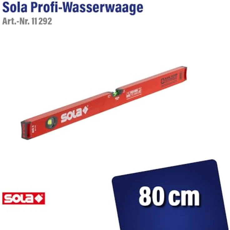 Sola Wasserwaage für den Profi 80 cm Art. Nr. 11292 – Bild 3