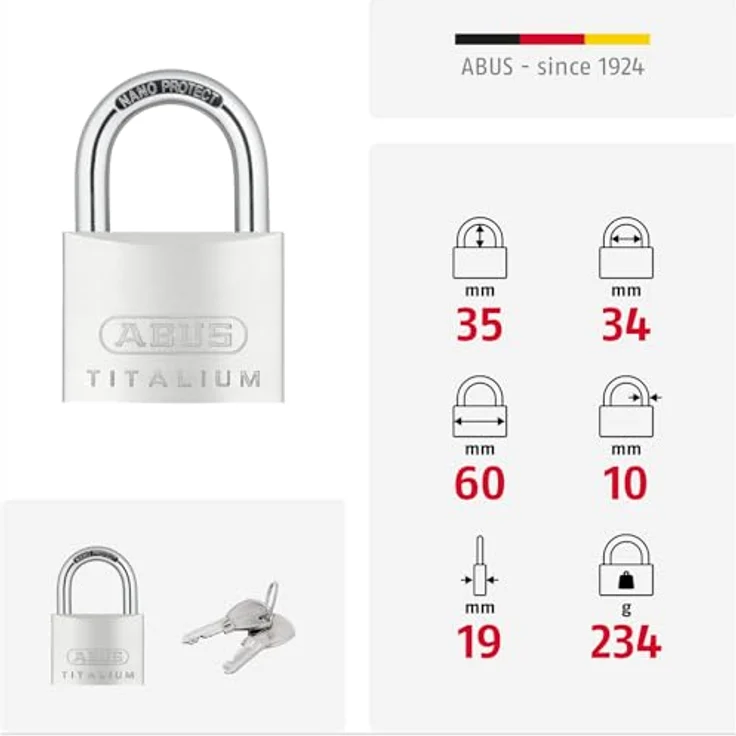 Abus 64TI-60 Titalium – Bild 4