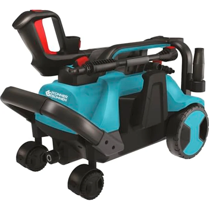 Könner & Söhnen Hochdruckreiniger KS PW160HV, 160 bar max. Druck, 336 l/h Fördermenge, Auto-Start/Stopp-System, 8 m Hochdruckschlauch, Aluminiumgehäuse – Bild 1