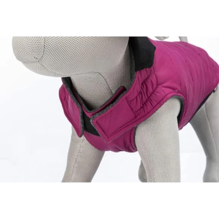 Trixie Mantel Arlay S, 36 cm, Beere (S, Hundemantel), Hundebekleidung – Bild 7