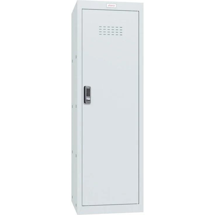 Phoenix Tresor CL1244GGE Cube Locker, 173L Schließfach mit elektronischem Schloss, grau
