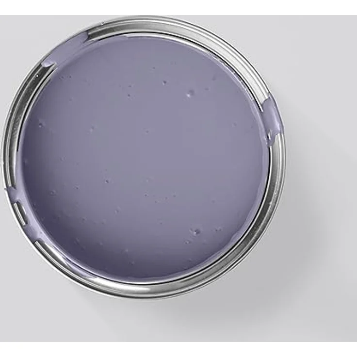 MissPompadour Wandfarbe Lila mit Provence, matte Innenfarbe mit sehr hoher Deckkraft, 2,5 L, geruchsneutral und spritzfrei, wasserbasiert – Bild 2