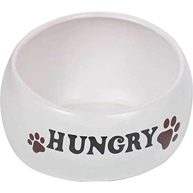 Nobby 82421 Keramik Napf Hungry Creme; Ø 17,0 x 10,0 cm, 1,20 l