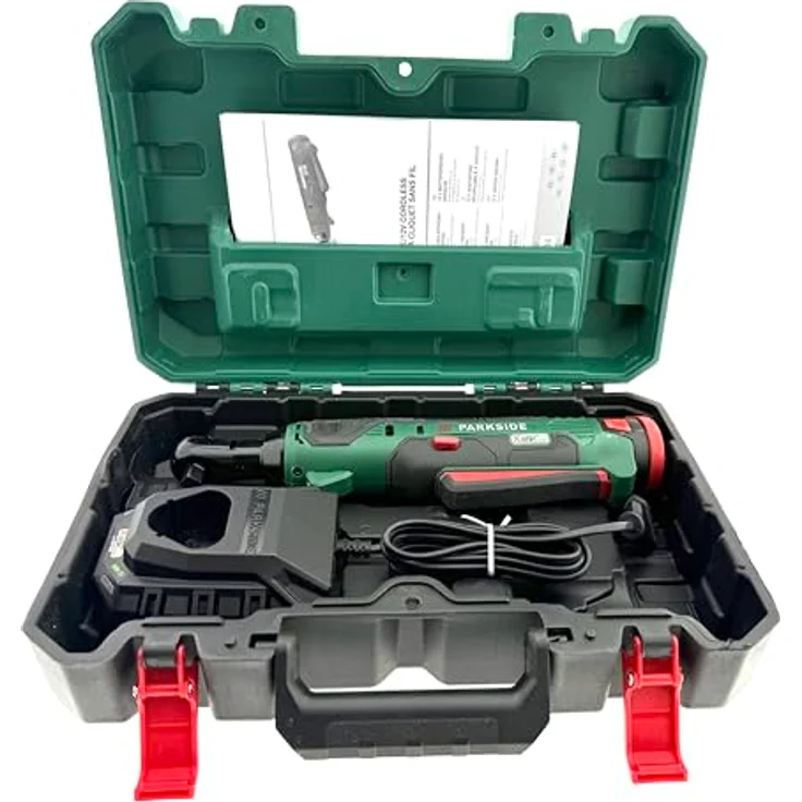 PARKSIDE® 12 V Akku-Ratsche »PAR 12 B1«, 54 Nm Drehmoment, mit Akku und Ladegerät, inkl. LED-Arbeitsleuchte und Softgrip – Bild 4