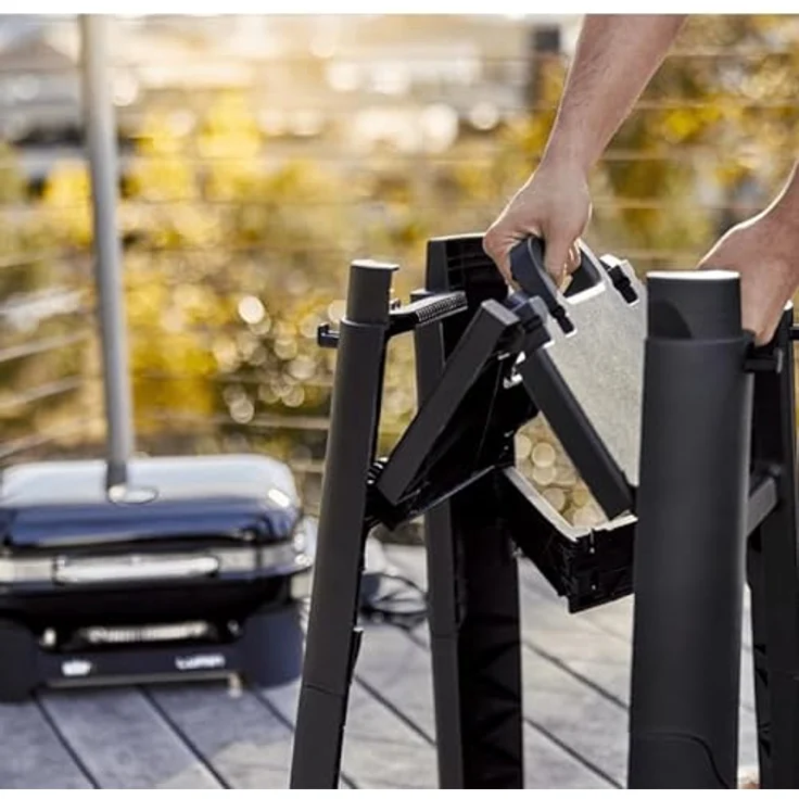 Weber Lumin Zwart Elektrogrill mit Untergestell, 2.20 kW elektrisch BBQ – Bild 7