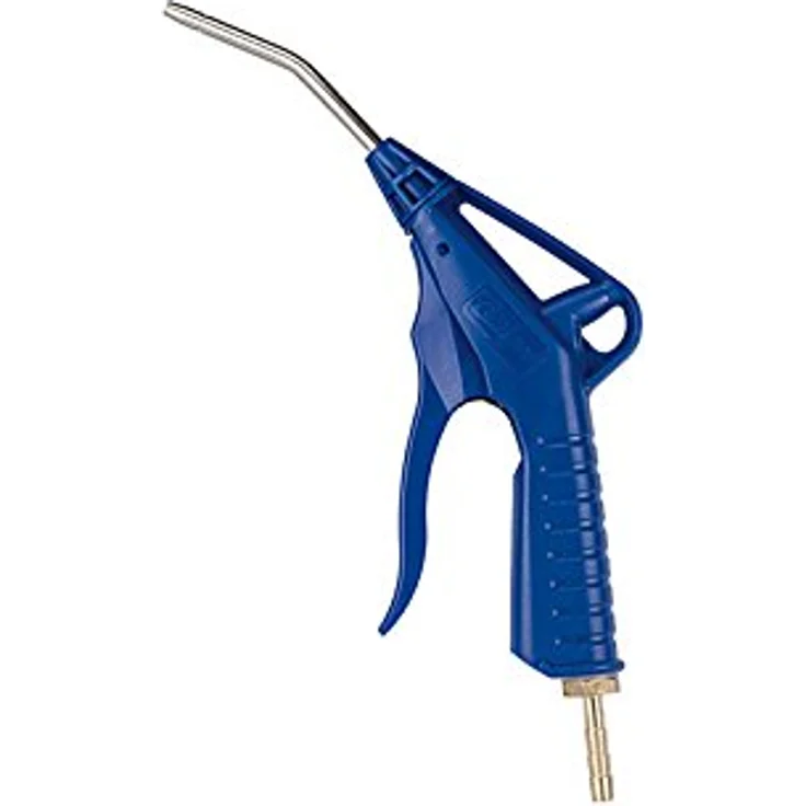 RIEGLER Dosierbare Blaspistole 90 mm Rohr, POM, Rc 1/4, Tülle LW 6, ergonomisch und geräuschreduzierend, für Rechts- und Linkshänder – Bild 2