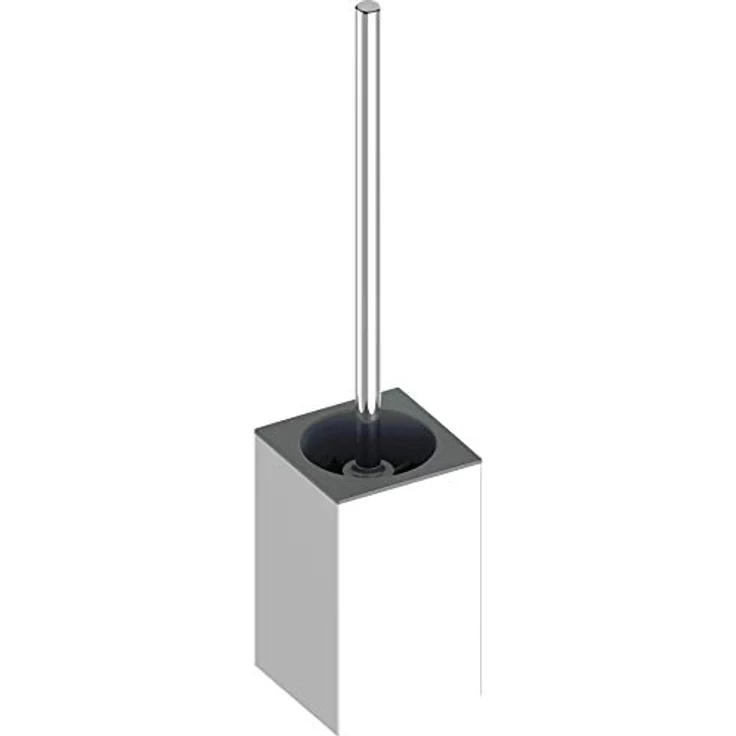 KEUCO Toilettenbürsten-Garnitur aus Metall, hochglanz-verchromt, WC-Bürste mit Halterung, Wandmontage für Bad und Gäste-WC, Klobürste, Edition 90 – Bild 1