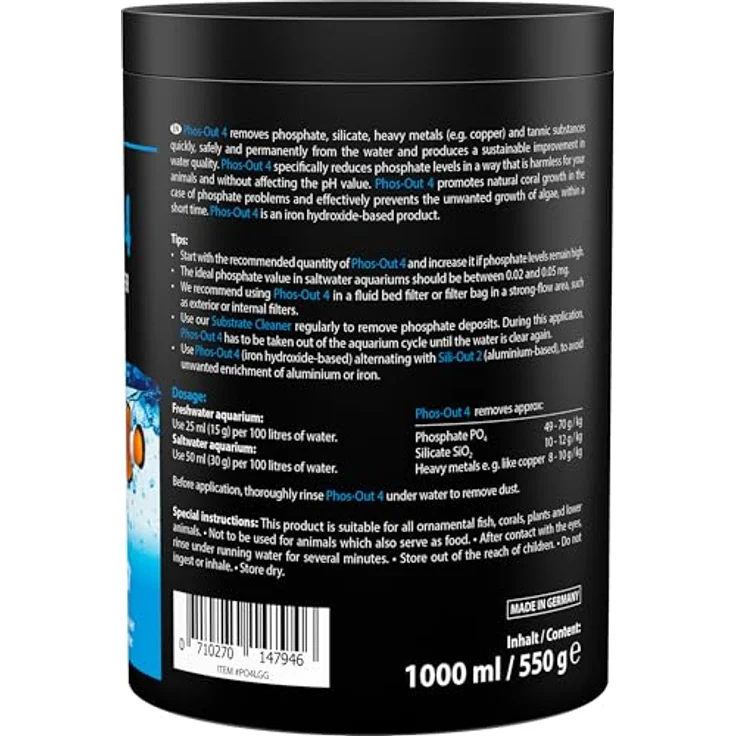 Microbe-Lift Phosphatentferner Phos-Out 4 Granulat 625 g – Bild 4