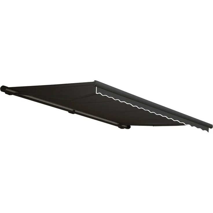 MCW Kassettenmarkise H122-4x3-V Elektrische Kassetten-Markise, Markise von 0° bis 35° einstellbar, Luxus-Polyacryl Variante, Funk-Fernbedienung