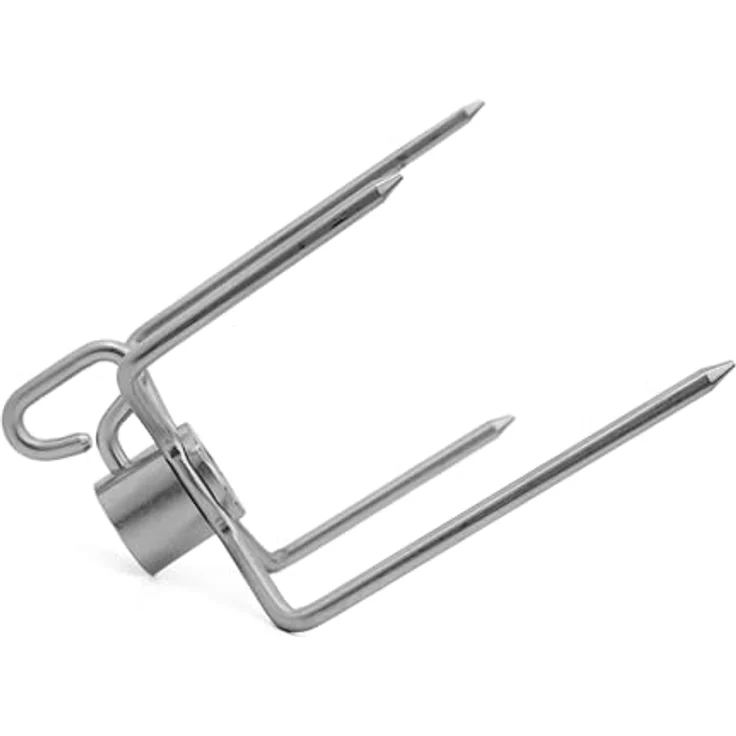 SANTOS Fleischklammer / Forken für Drehspieße, Edelstahl – Bild 5