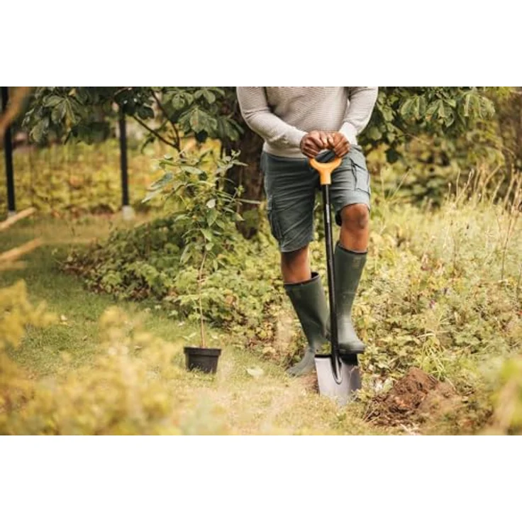 Fiskars Gärtnerspaten spitz Solid Metall, Ausführung: 1066716 - Preisvergleich – Bild 5