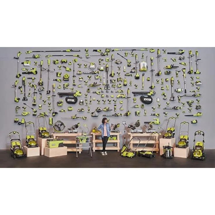 Ryobi RYOBI 18 V ONE+ Brushless Akku-Winkelschleifer RAG18BL-0, leistungsstarker bürstenloser Motor, 125 mm Scheibendurchmesser, ohne Akku & Ladegerät – Bild 13