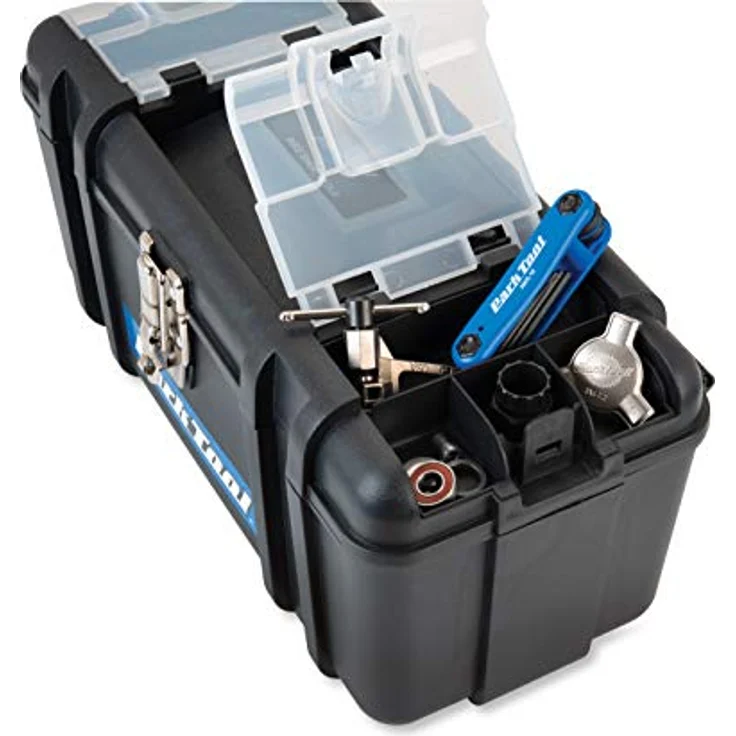Park Tool SK-4 Werkzeugkoffer, Starter Set mit 15 hochwertigen Werkzeugen und Reparaturhandbuch – Bild 2