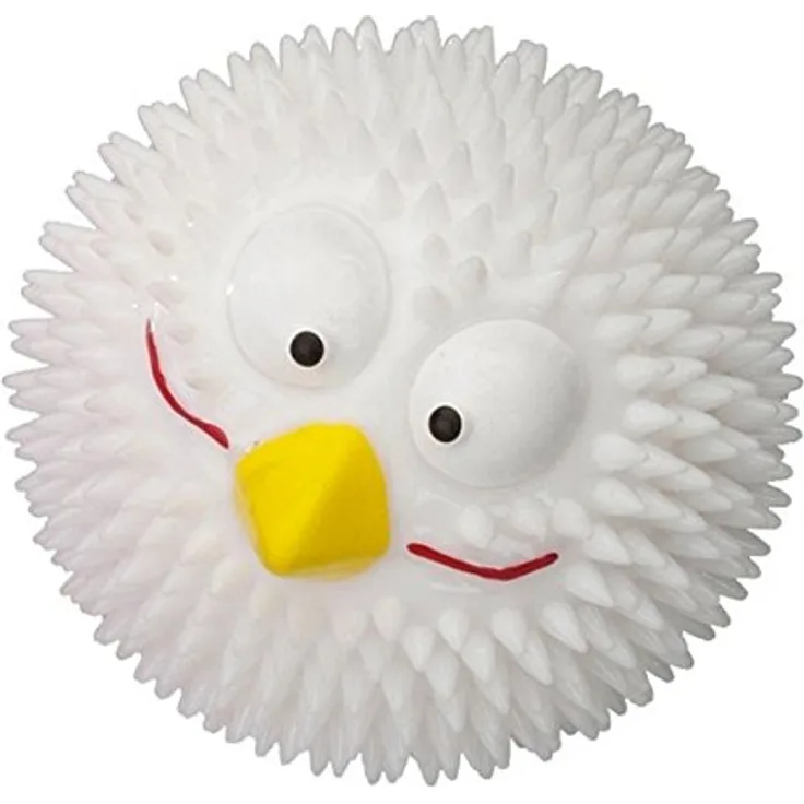 EBI 303-421321 Hundespielzeug Lucky Bird mit Vanillegeschmack, 6.3 cm, weiß