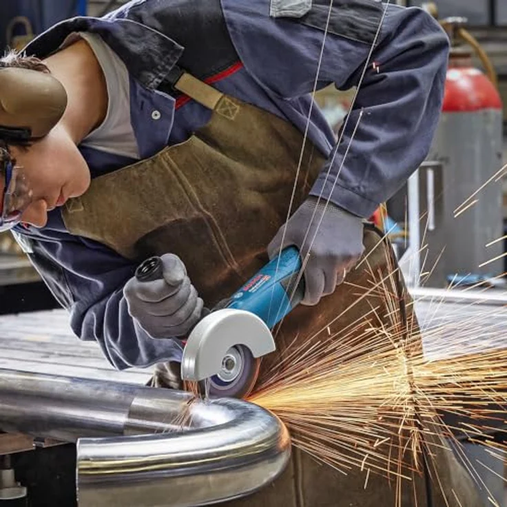 Bosch Professional Schutzhaube (ohne Deckblech, zum Schleifen, Ø: Durchmesser: 230 mm, Zubehör für Winkelschleifer) – Bild 5