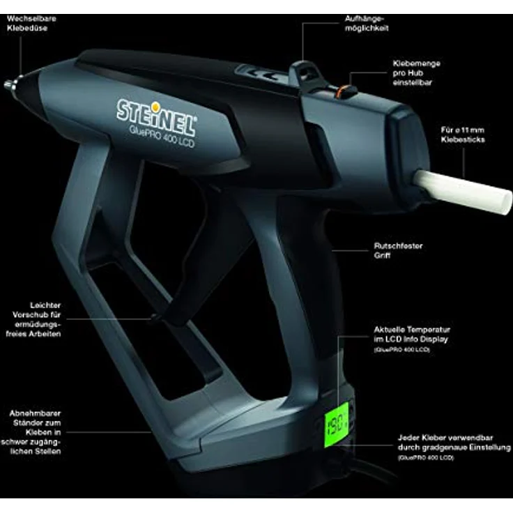 Steinel Klebepistole Glue Pro 400 Lcd Kf - Preisvergleich – Bild 3