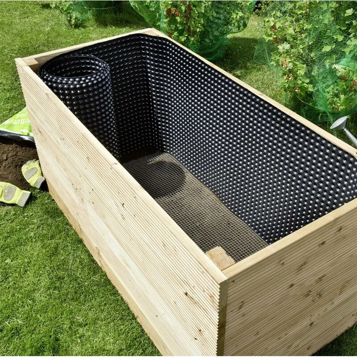 Windhager Noppenfolie für Hochbeete, 0,9x6,5m – Bild 2