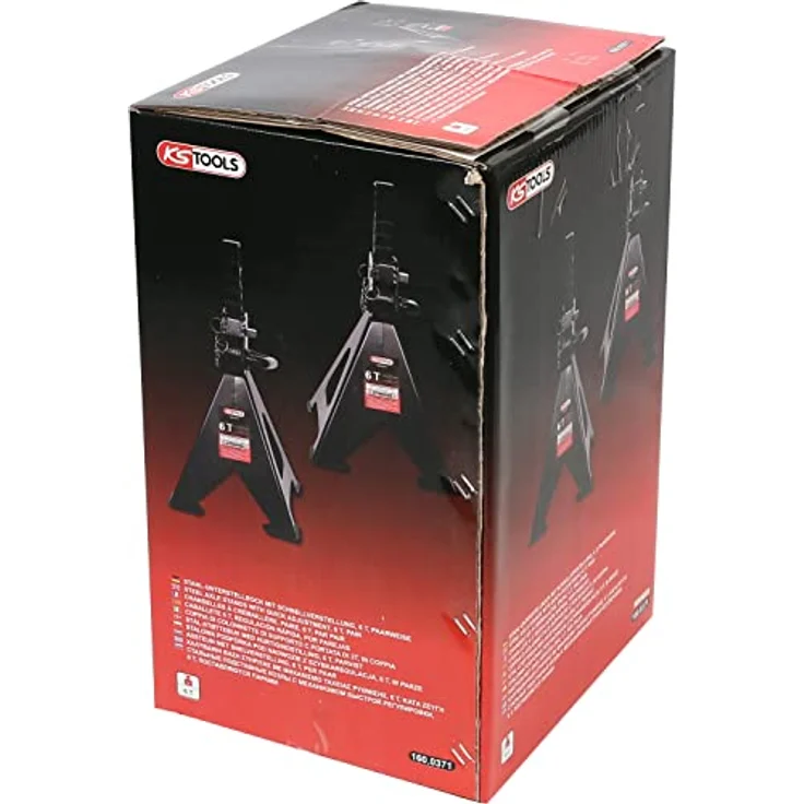 KS TOOLS Stahl-Unterstellbock mit Schnellverstellung, 6 t – Bild 8