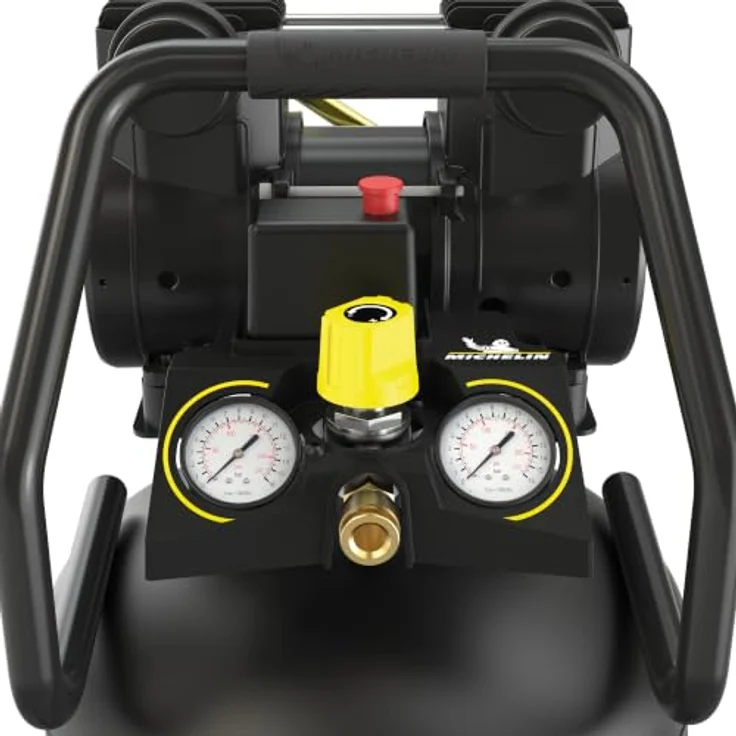 MICHELIN MX POP AIR 100V-3,0 SILENT, Kompressor 100 Liter, ölfrei, 3 PS, vertikal, 9 bar, 363 l/min, geräuscharm – Bild 5
