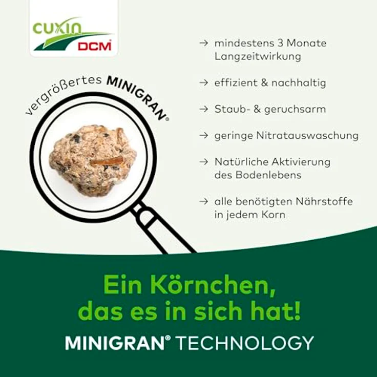 Cuxin Universaldünger und Bodenaktivator, 25 kg 250 m² – Bild 8