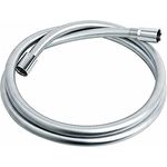 douceur d'Intérieur Douceur d'interieur 1801281 Duschschlauch, Chrom, 1,5 m