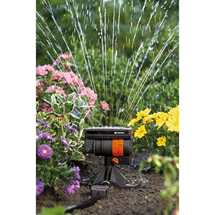 GARDENA Micro-Drip-System Viereckregner OS 90: Regner zur wassersparenden Bewässerung rechteckiger Flächen, höhenverstellbar (8364-20) 4078500049504 – Bild 6